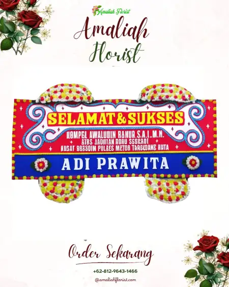Papan Bunga Ucapan Selamat Kotalama
